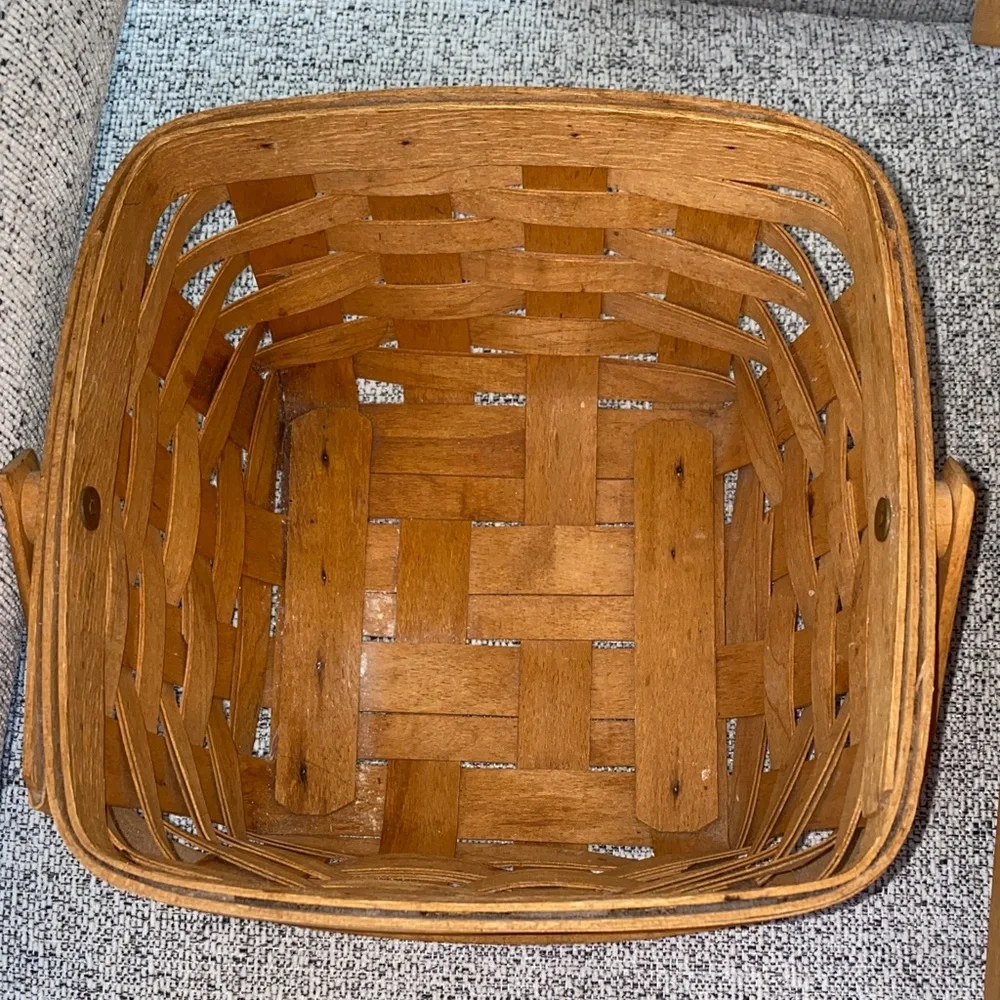 Longaberger Tan Woven Basket Set